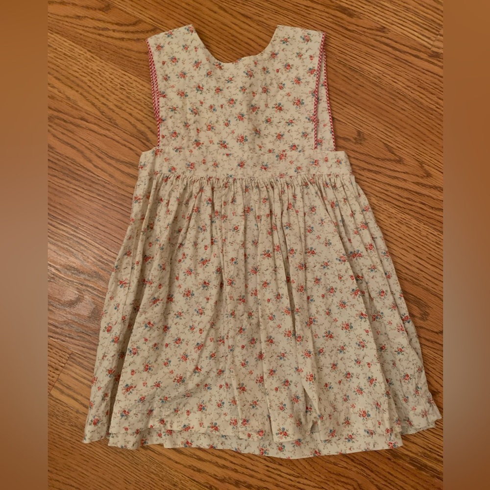 Mary and Grace floral jumper dress, size 2 toddler
